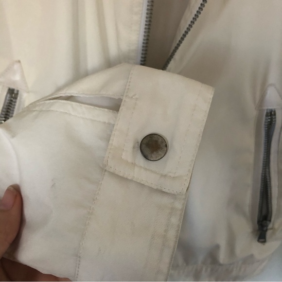 La Château White Bomber Jacket - Picture 8 of 12